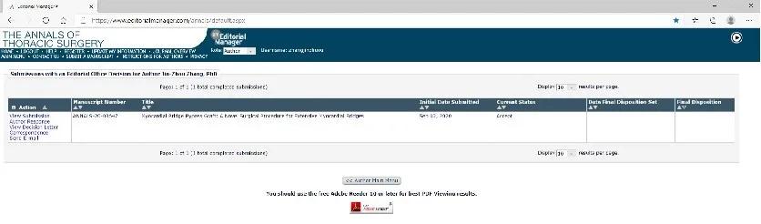 重磅！國際頂級期刊《胸外科年鑒》接受我院心臟外科首創(chuàng)技術(shù)