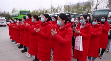 再出發(fā)！核酸檢測(cè)隊(duì)支援未央